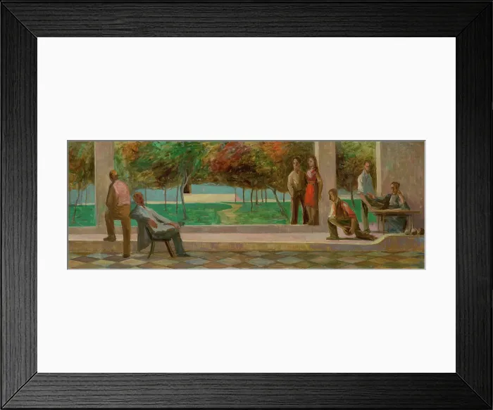 Framed Print : Bowling Alley Framed Print : Bowling Alley