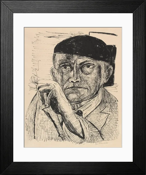Framed Print : Self-Portrait (Selbstbildnis) Framed Print : Self-Portrait (Selbstbildnis)