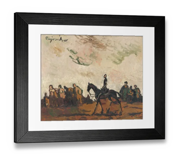 Framed Print : Refugees, 1945. Creator: Cyprian Majernik Framed Print : Refugees, 1945. Creator: Cyprian Majernik
