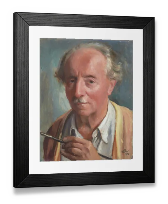Framed Print : Self-Portrait Framed Print : Self-Portrait