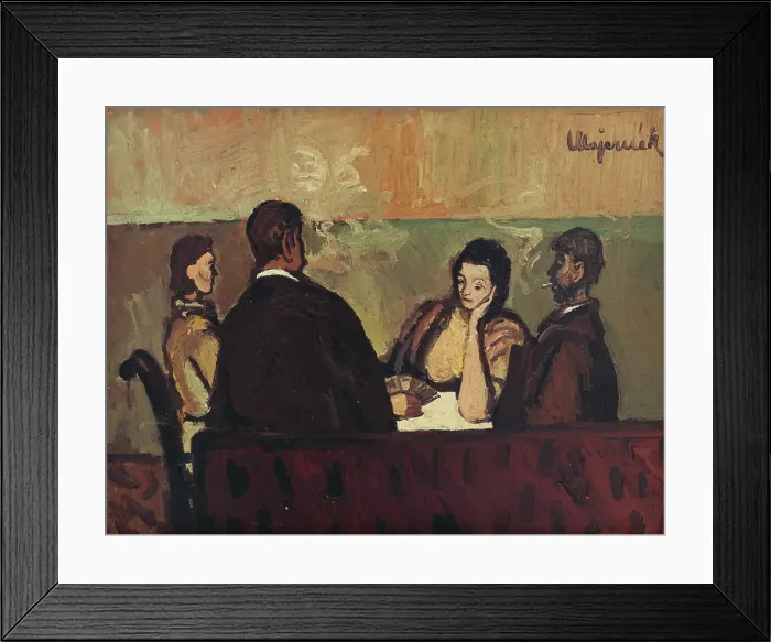 Framed Print : Card Players Framed Print : Card Players