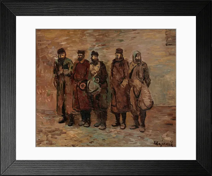 Framed Print : Captives, 1944-1945. Creator: Cyprian Majernik