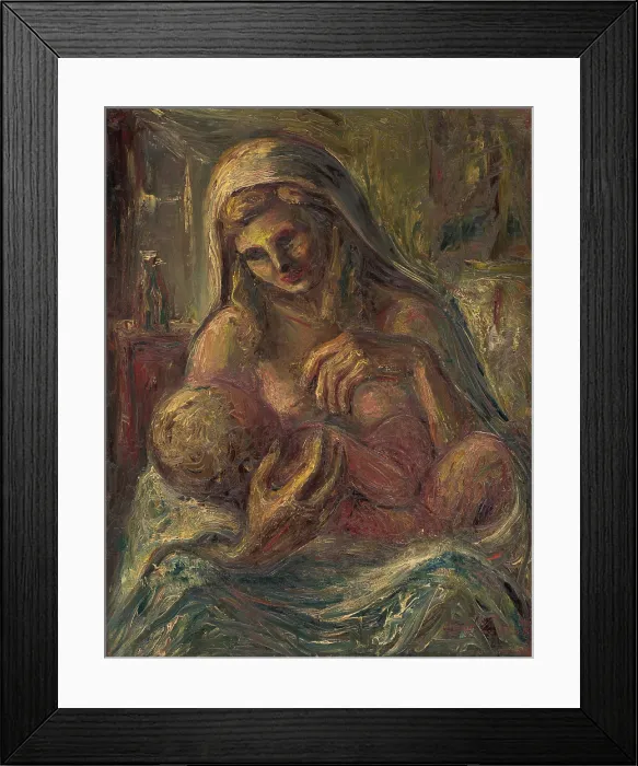 Framed Print : Madonna And Child Framed Print : Madonna And Child