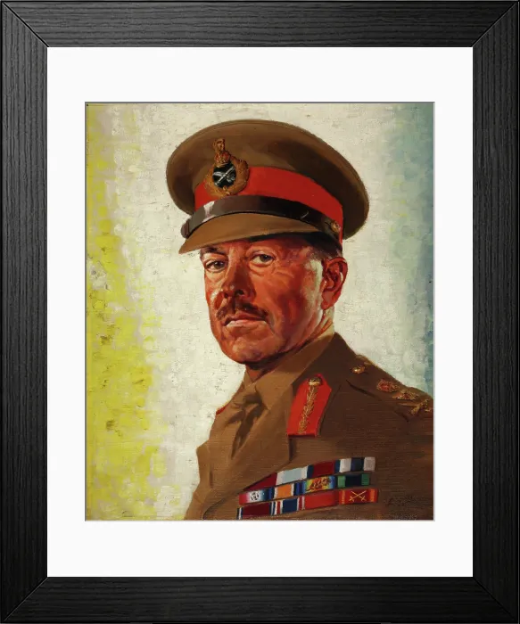 Framed Print : General Sir Harold Alexander Framed Print : General Sir Harold Alexander