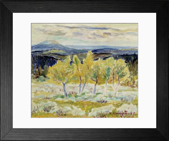 Framed Print : Lapland Mountain Birches Framed Print : Lapland Mountain Birches