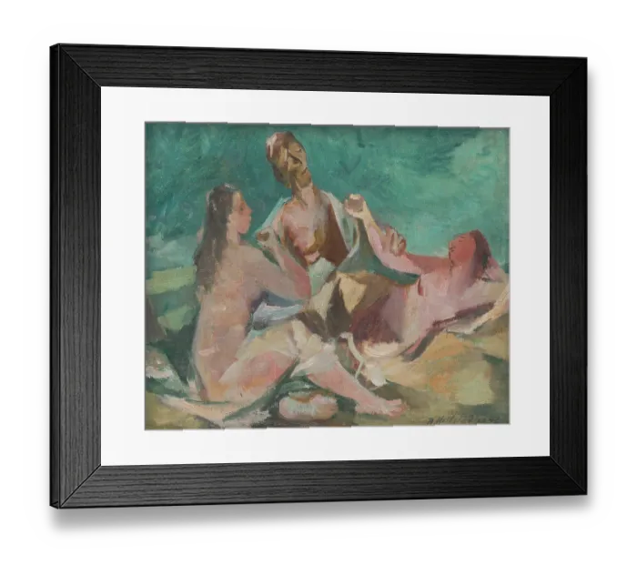 Framed Print : Lot And His Daughters Framed Print : Lot And His Daughters