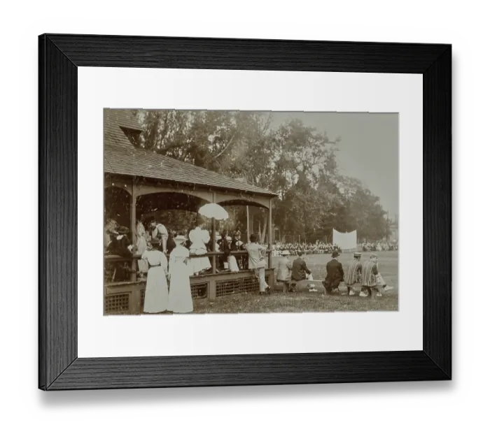 Framed Print : Livingston Cricket Club