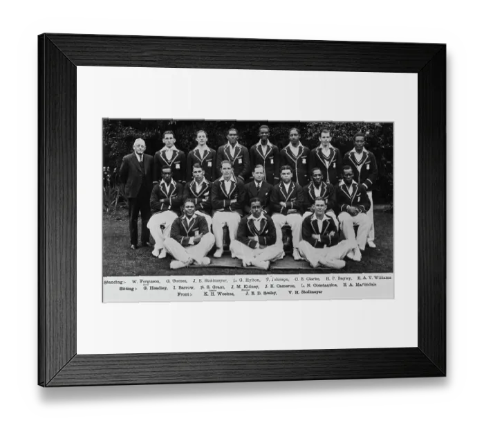 Framed Print : West Indies Cricket Team Framed Print : West Indies Cricket Team