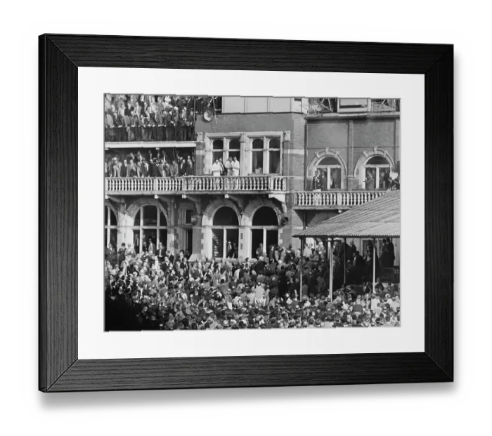 Framed Print : 1963 Test - England V West Indies
