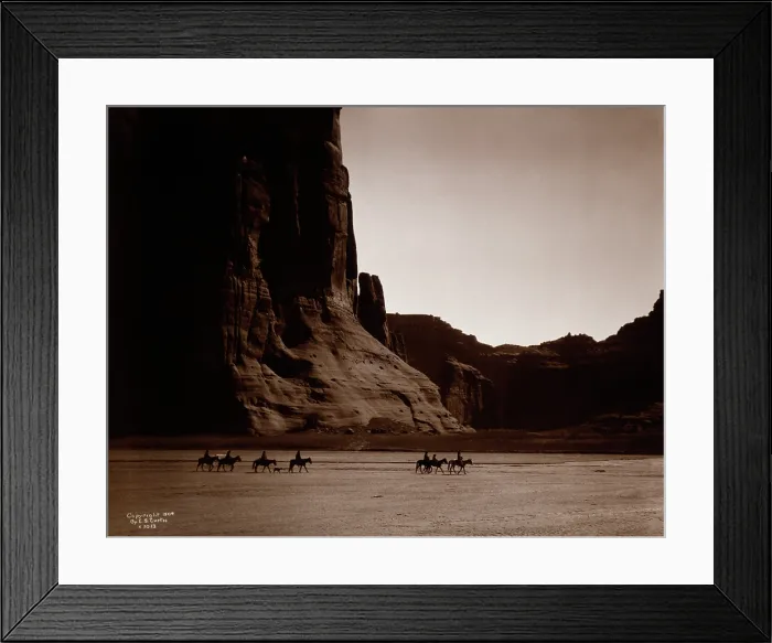 Framed Print : Canyon De Chelly By Curtis Framed Print : Canyon De Chelly By Curtis