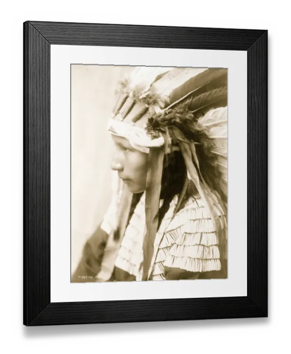Framed Print : The Daughter of Bad Horse Framed Print : The Daughter of Bad Horse