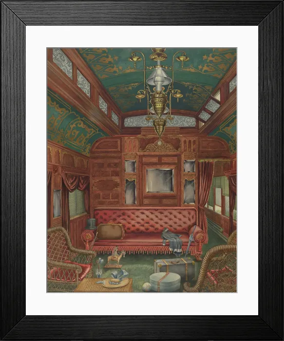 Framed Print : Pullman Coach