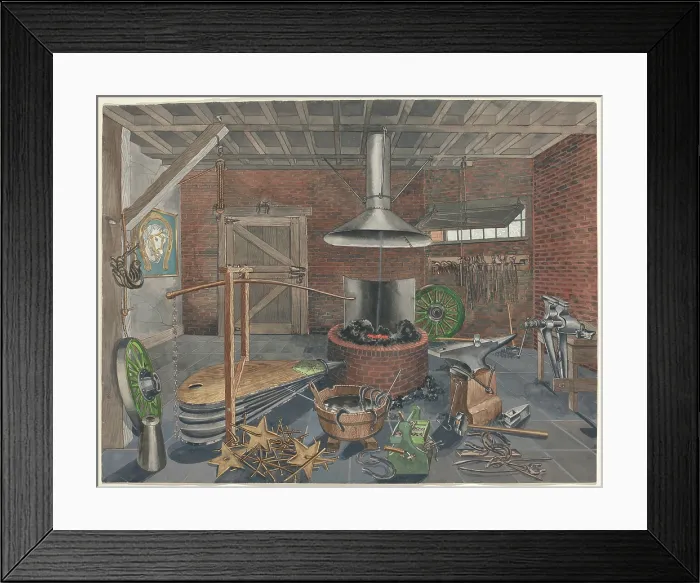 Framed Print : Blacksmith Shop Framed Print : Blacksmith Shop