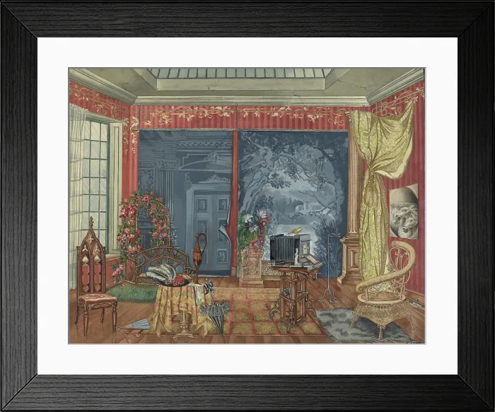 Framed Print : Photographers Studio Framed Print : Photographers Studio