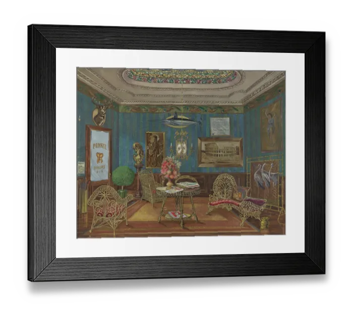 Framed Print : Dentists Waiting Room Framed Print : Dentists Waiting Room