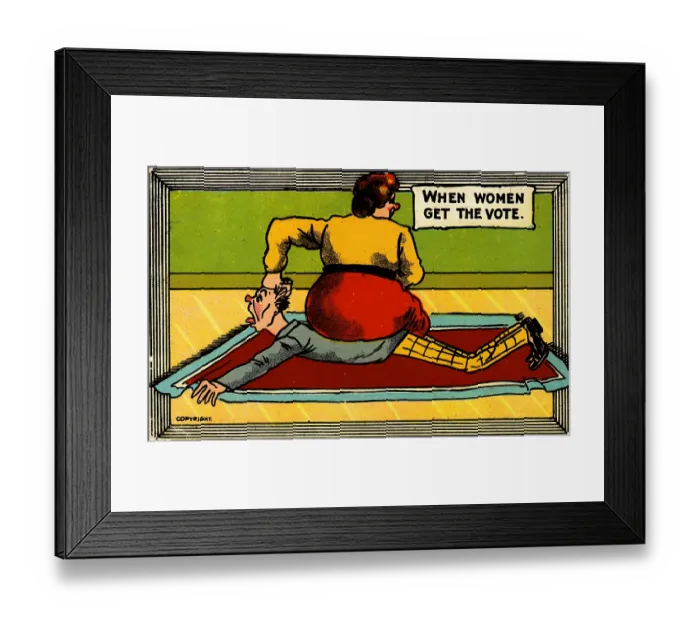Framed Print : Bully Suffragist Framed Print : Bully Suffragist
