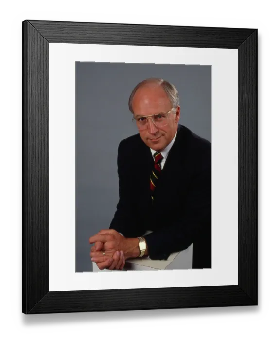 Framed Print : U.S. Secretary of State Dick Cheney portraits