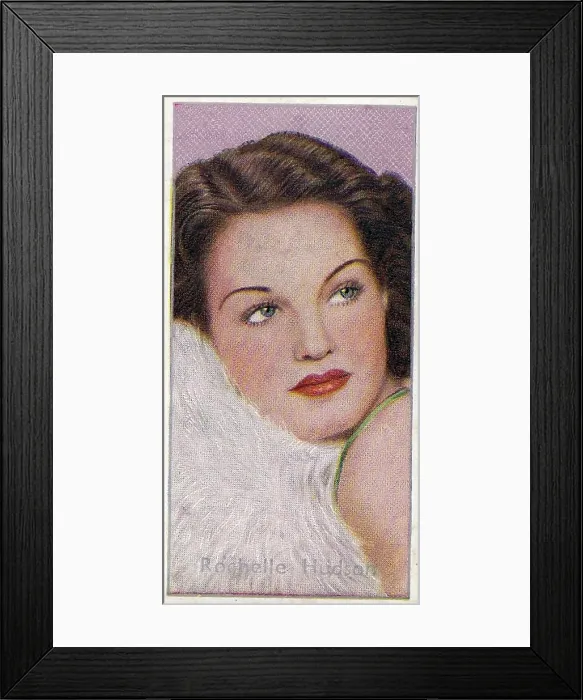 Framed Print : Rochelle Hudson, Film Stars series, Carreras Collectible Tobacco Card, 1936 Framed Print : Rochelle Hudson, Film Stars series, Carreras Collectible Tobacco Card, 1936
