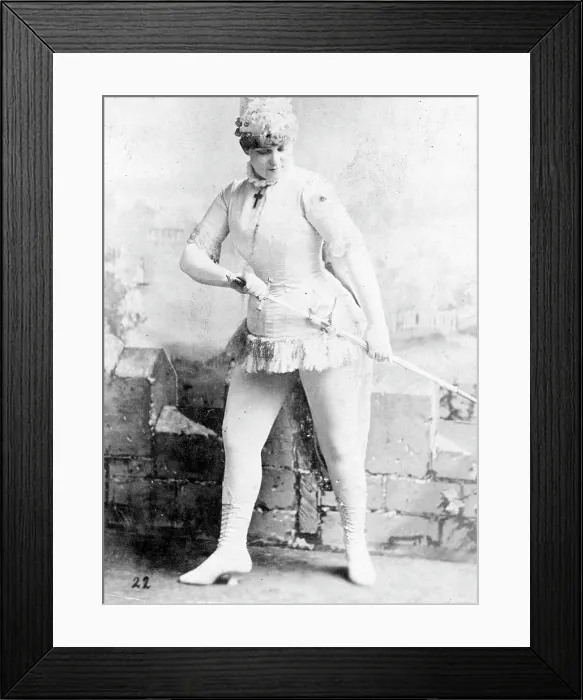 Framed Print : Souvenir Cabinet Card of American Stage Actress, Irene Verona, circa 1890s Framed Print : Souvenir Cabinet Card of American Stage Actress, Irene Verona, circa 1890s