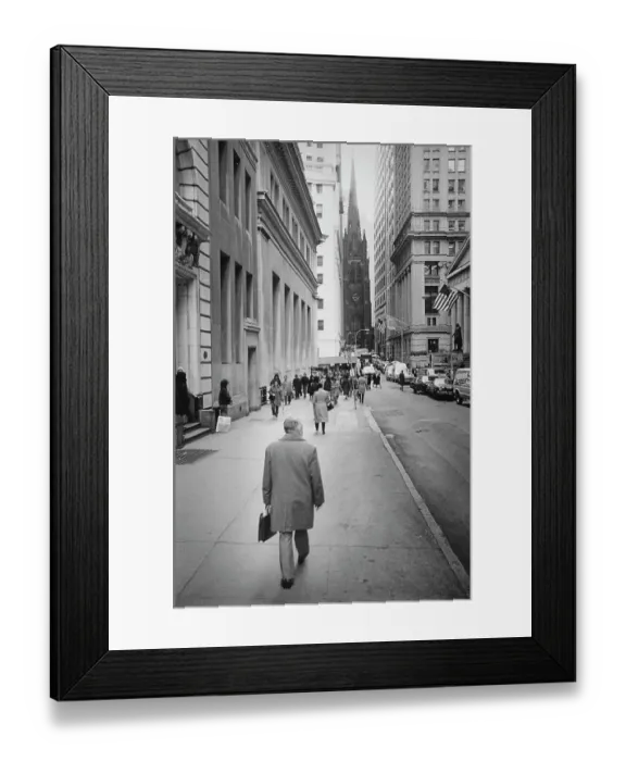 Framed Print : Wall Street, NYC Framed Print : Wall Street, NYC