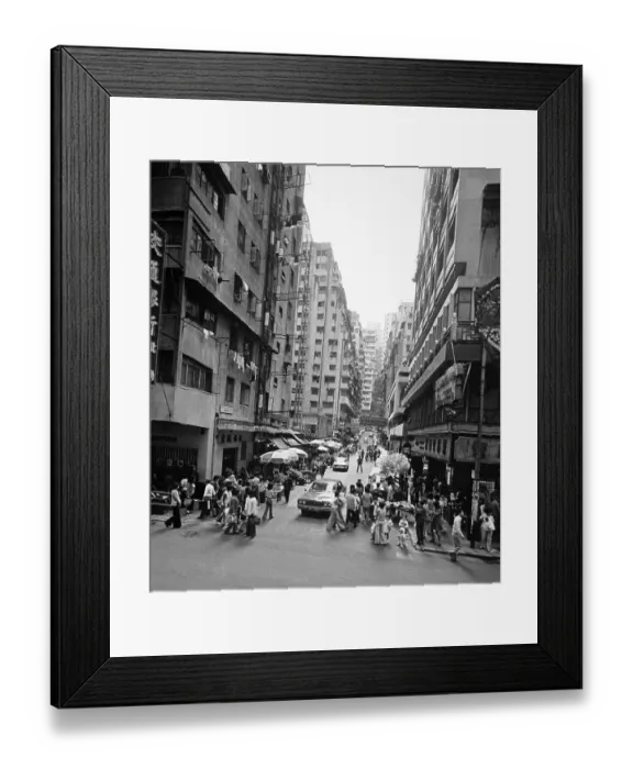 Framed Print : North Point Section, Hong Kong Framed Print : North Point Section, Hong Kong