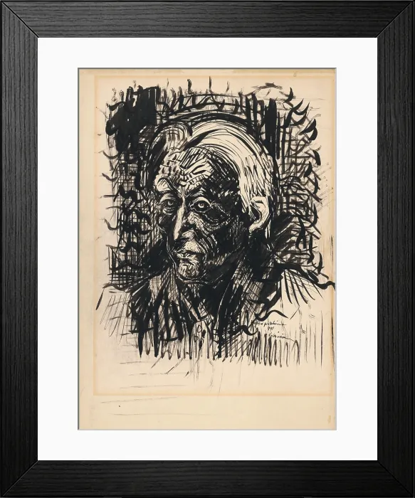 Framed Print : Self-Portrait Framed Print : Self-Portrait