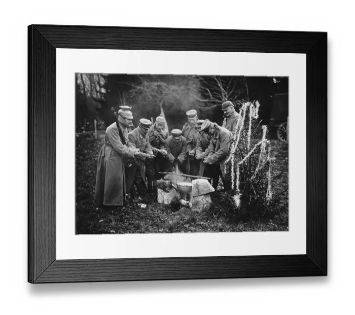 Framed Print : Warming Fire Framed Print : Warming Fire