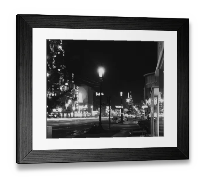 Framed Print : Miracle Mile Framed Print : Miracle Mile