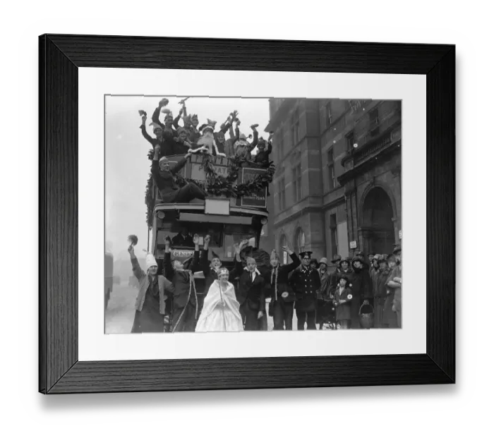 Framed Print : Christmas Parade Framed Print : Christmas Parade