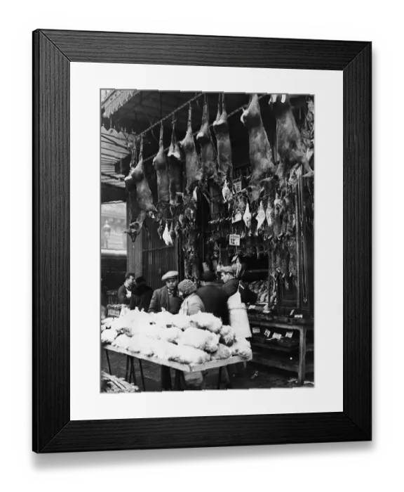 Framed Print : Paris Meatshop Framed Print : Paris Meatshop
