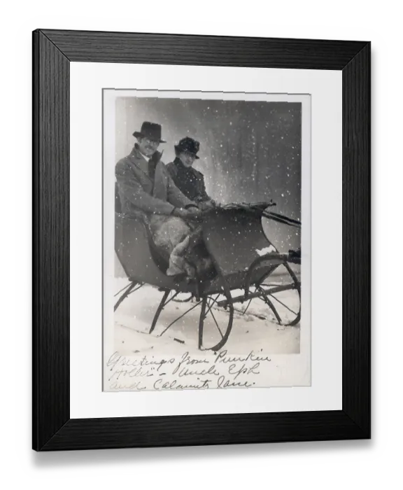 Framed Print : Trimpey Christmas Card Framed Print : Trimpey Christmas Card