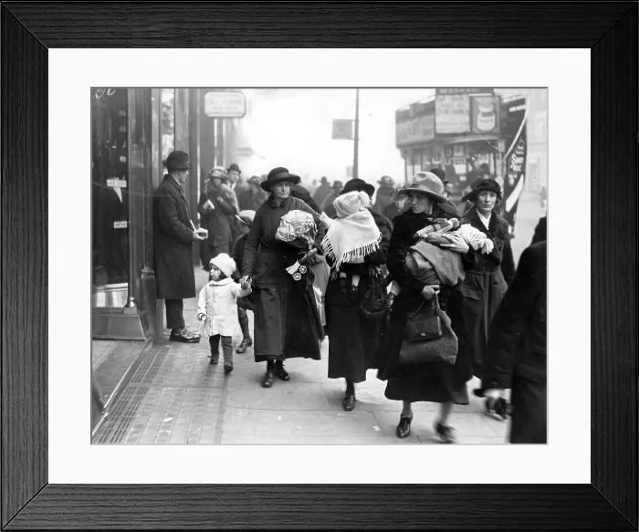 Framed Print : Babies And Bargains Framed Print : Babies And Bargains