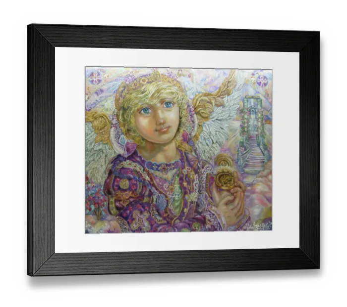 Framed Print : Guardian angel. Artist: Sugai, Yumi Framed Print : Guardian angel. Artist: Sugai, Yumi