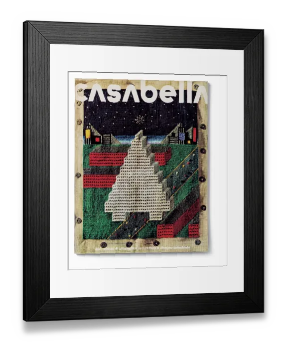 Framed Print : 'Cover of Casabella, N. 384, December 1973, 20th Century, graphic, 31 x 24, 5 cm' Framed Print : 'Cover of Casabella, N. 384, December 1973, 20th Century, graphic, 31 x 24, 5 cm'