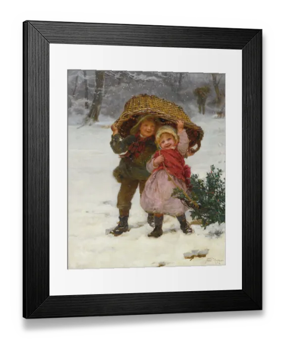 Framed Print : Yuletide. Private Collection. (Photo by Fine Art Images / Heritage Images / Getty Images) Framed Print : Yuletide. Private Collection. (Photo by Fine Art Images / Heritage Images / Getty Images)