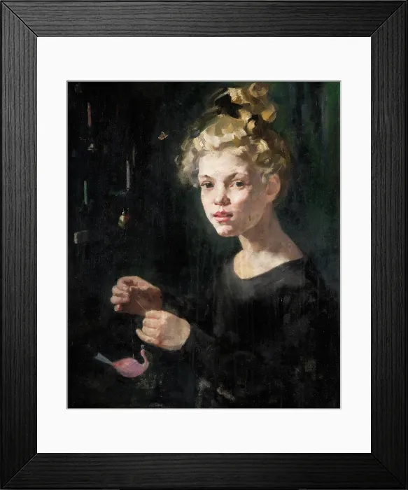 Framed Print : Dressing the Christmas Tree Framed Print : Dressing the Christmas Tree