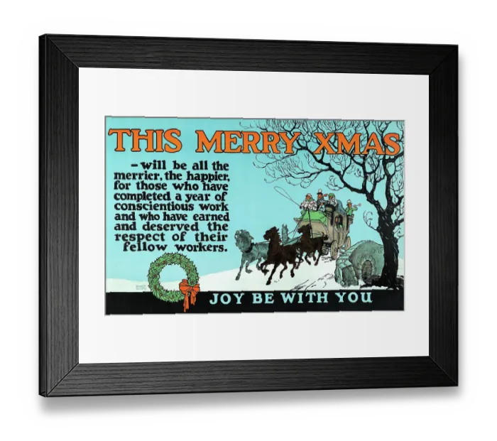 Framed Print : This Merry Xmas Framed Print : This Merry Xmas