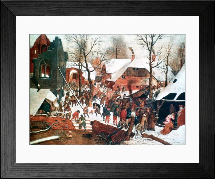 Framed Print : The Adoration of the Magi, c1567. Artist: Pieter Bruegel the Elder Framed Print : The Adoration of the Magi, c1567. Artist: Pieter Bruegel the Elder