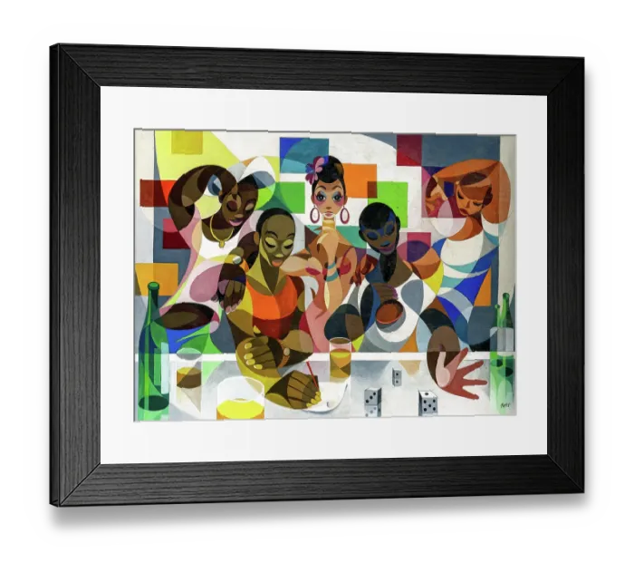 Framed Print : Game Night Framed Print : Game Night