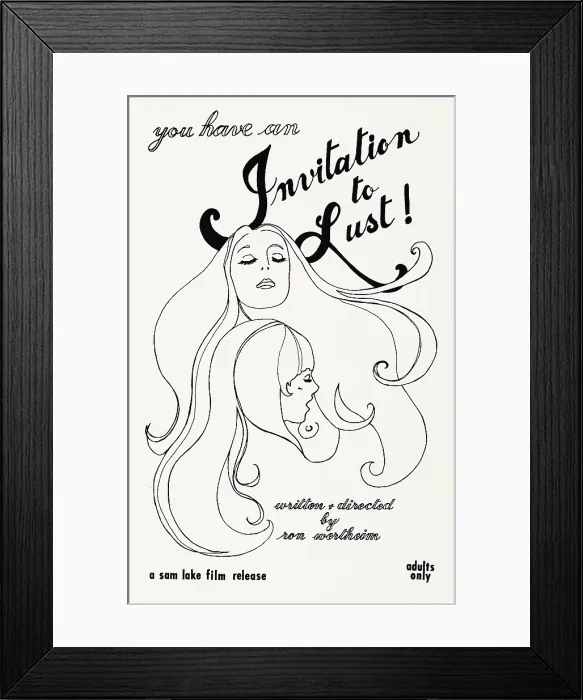 Framed Print : Invitation to Lust Framed Print : Invitation to Lust