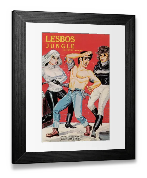 Framed Print : Lesbos Jungle Framed Print : Lesbos Jungle