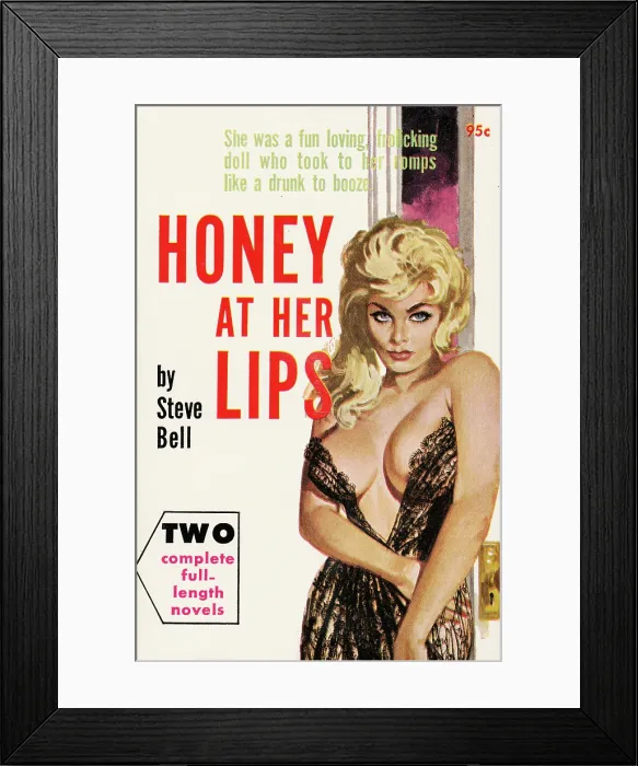 Framed Print : Honey at Her Lips Framed Print : Honey at Her Lips