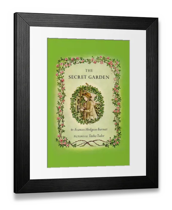 Framed Print : The Secret Garden Framed Print : The Secret Garden