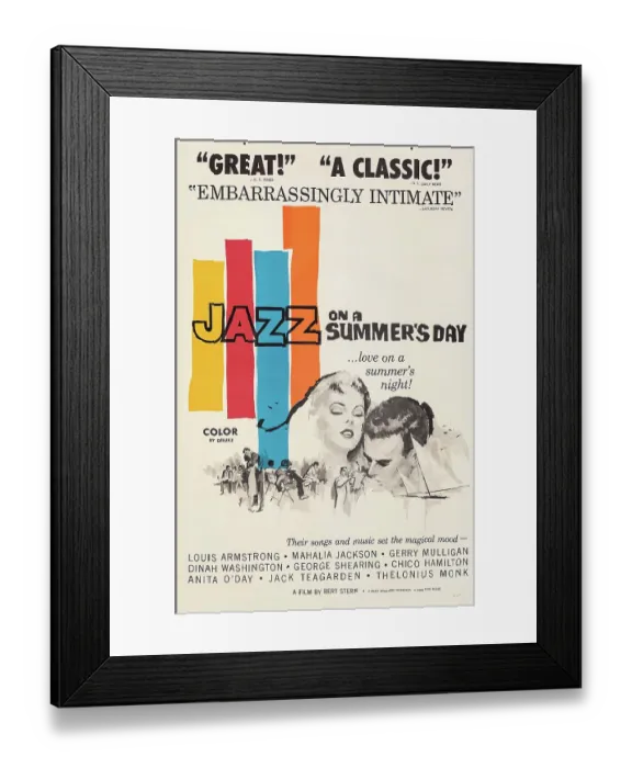 Framed Print : Jazz on a Summers Day Framed Print : Jazz on a Summers Day