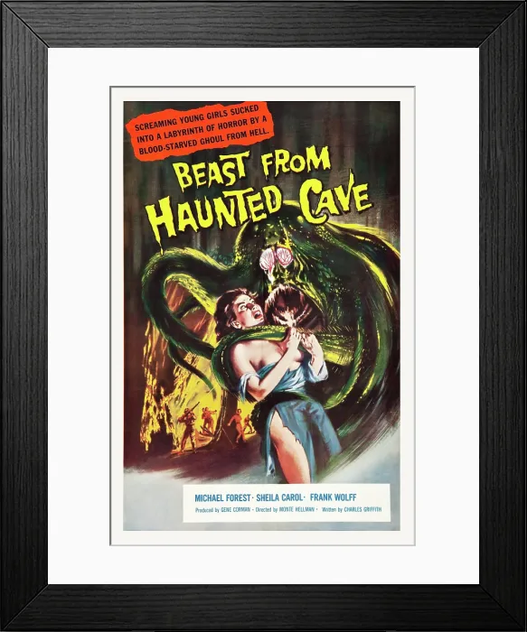 Framed Print : Beast from Haunted Cave Framed Print : Beast from Haunted Cave