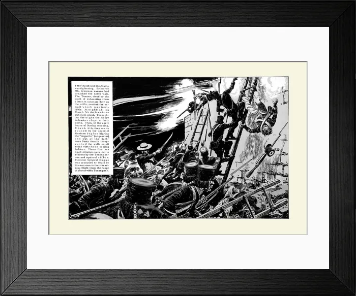 Framed Print : The Ring Around the Alamo Framed Print : The Ring Around the Alamo