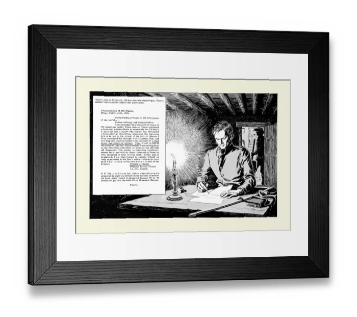 Framed Print : Penning the Appeal Framed Print : Penning the Appeal