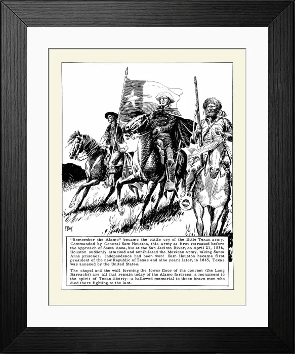 Framed Print : Rember the Alamo Framed Print : Rember the Alamo