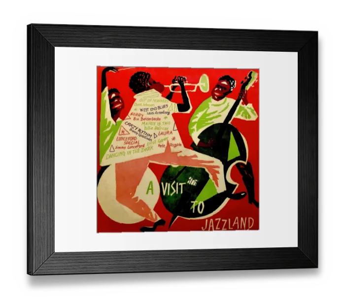 Framed Print : A Visit to Jazzland Framed Print : A Visit to Jazzland
