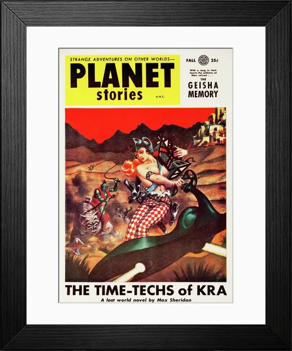 Framed Print : The Time-Techs of Kra Framed Print : The Time-Techs of Kra